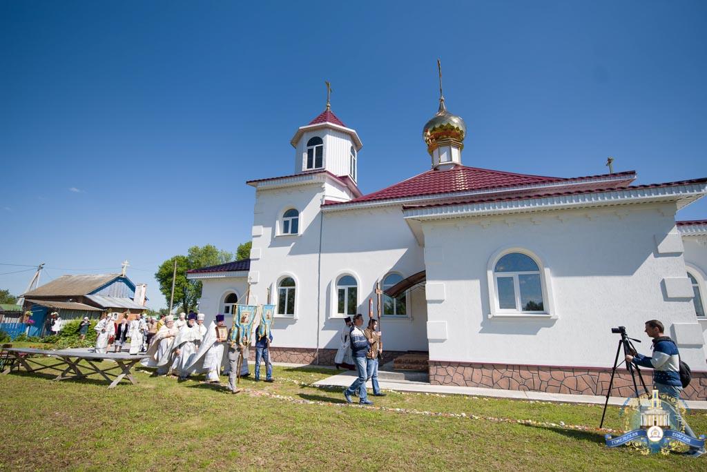 Чин освящения храма сщмч. Пиония в д.Уза – Гомельская Епархия