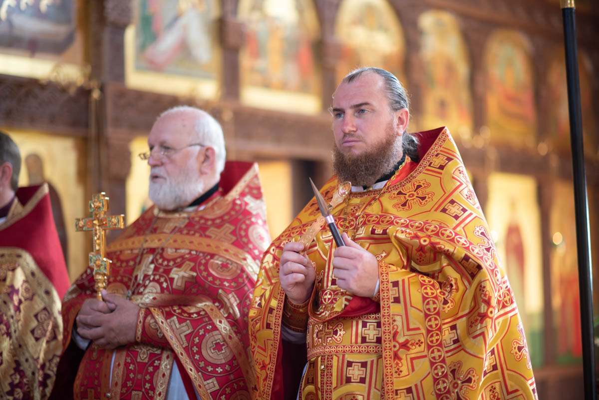 Божественная литургия в день преполовения Пятидесятницы – Гомельская Епархия