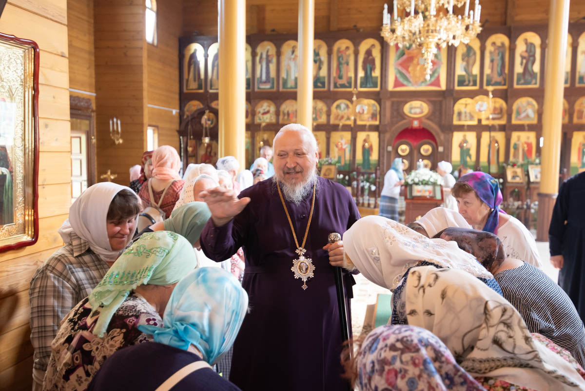 Божественная литургия в день преполовения Пятидесятницы – Гомельская Епархия